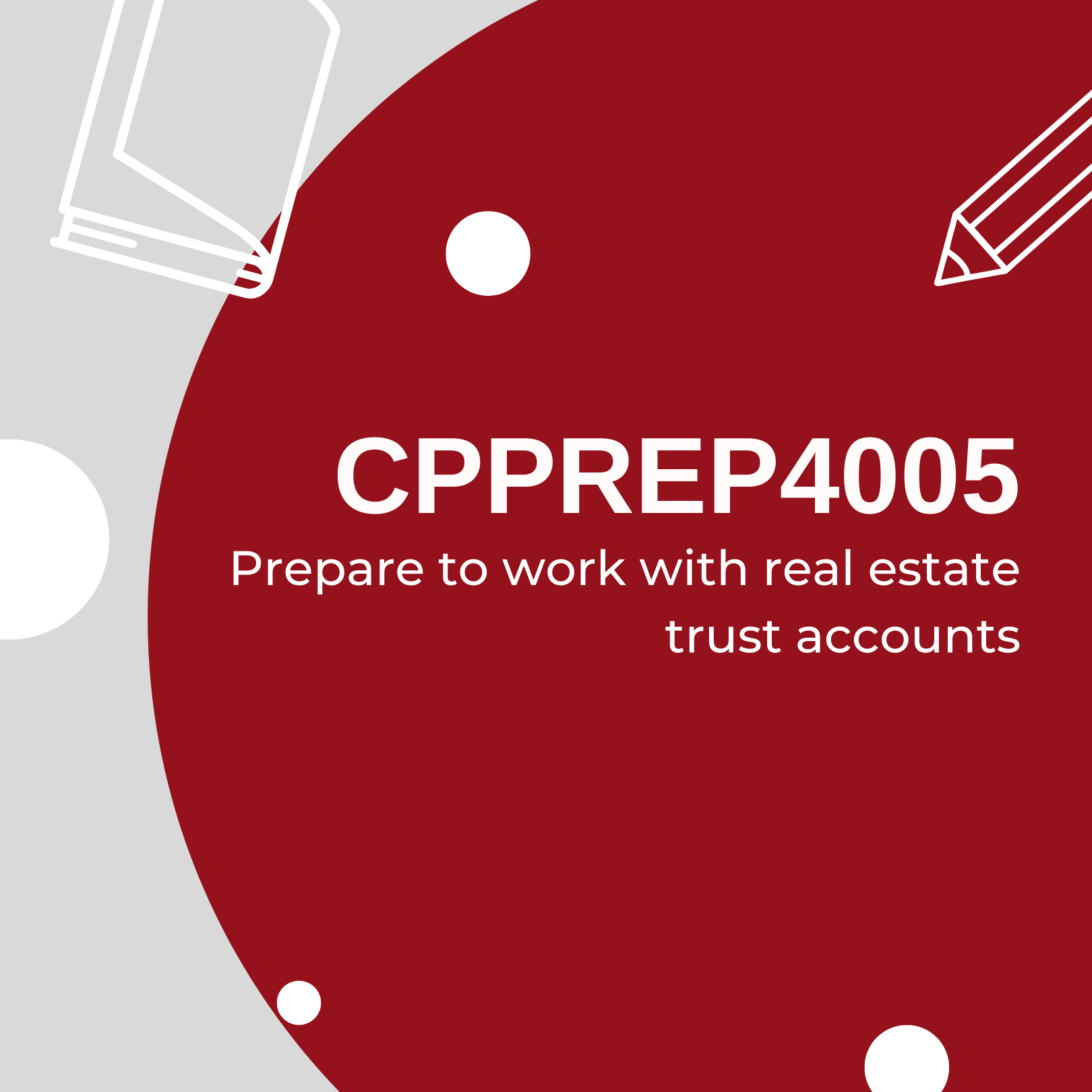 CPPREP4005 (QLD) Dashboard